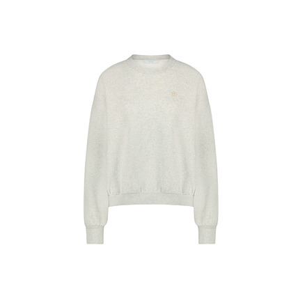 By-bar sweater grijs