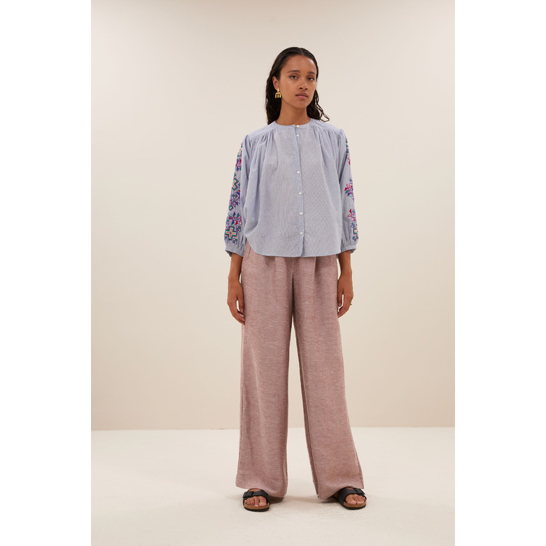 By-bar blouse blue 2