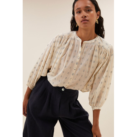 By-bar blouse ecru