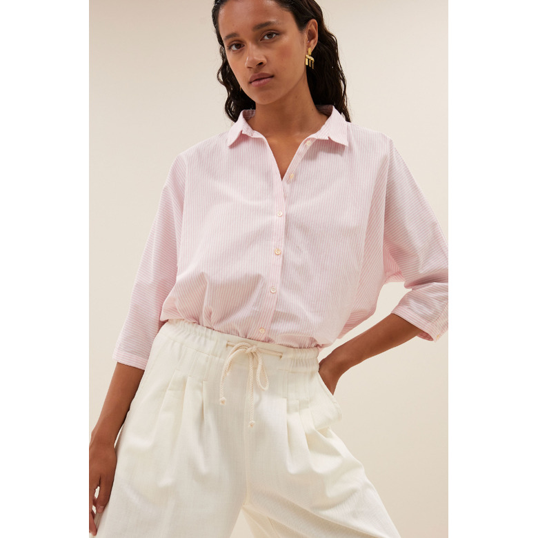 By-bar blouse roze 2