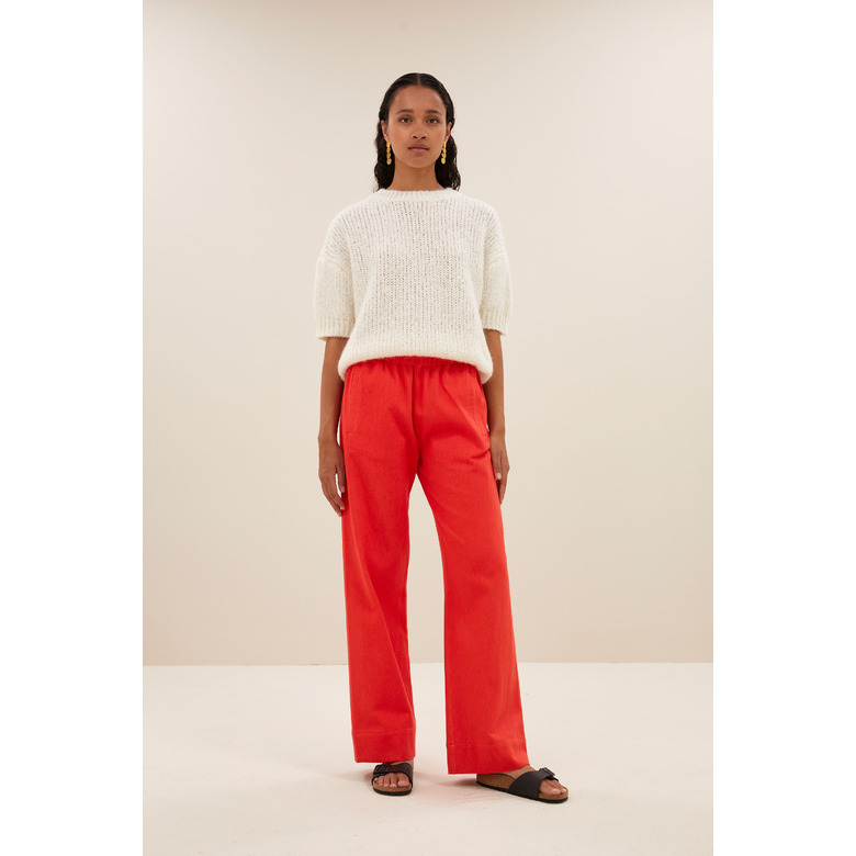 By-bar broek rood 2