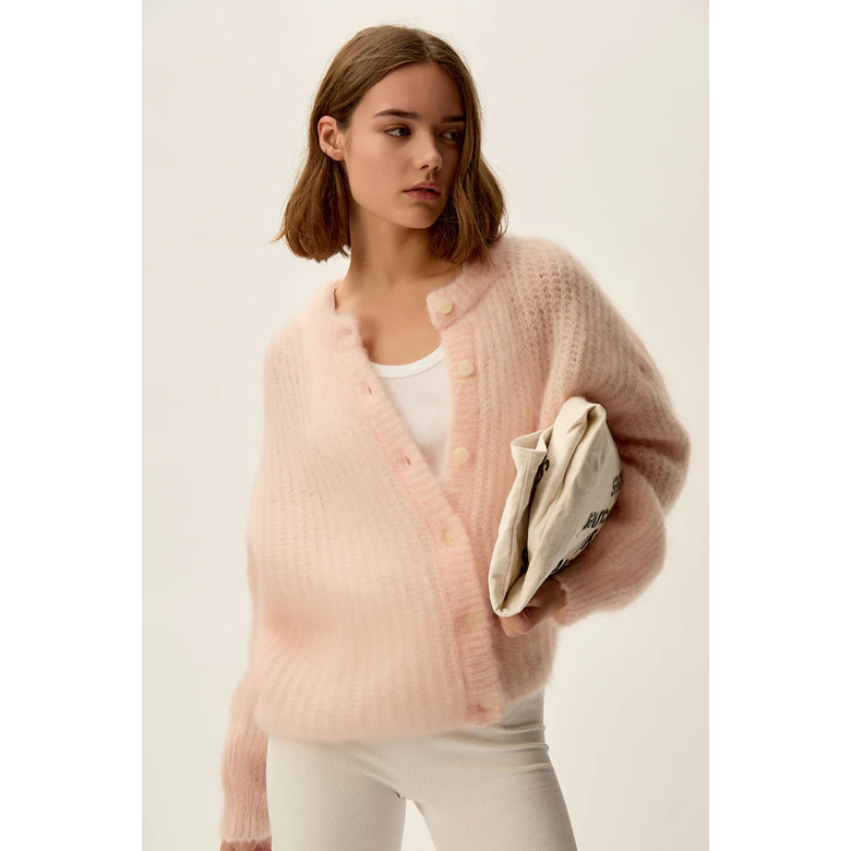 Des Petits Hauts cardigan roze 2