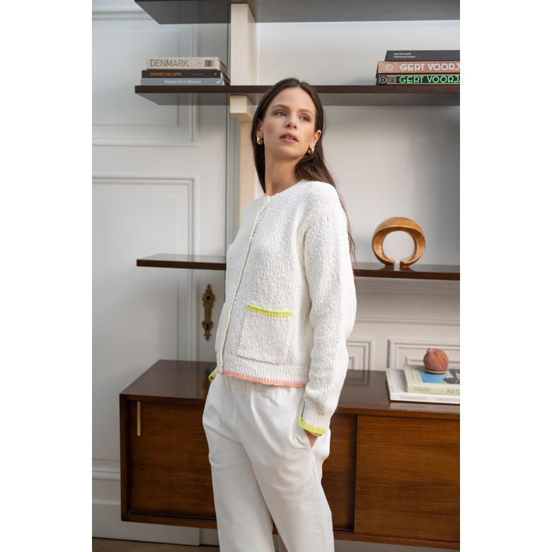 Jeff cardigan ecru 2