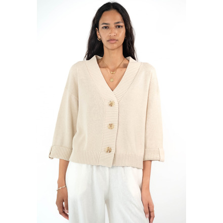 Jeff cardigan beige