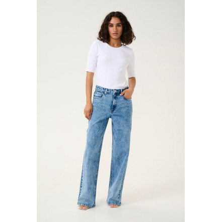 Kaffe jeans blauw