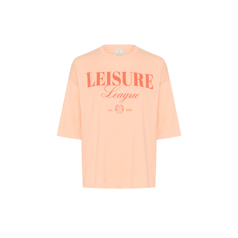 Kaffe t-shirt oranje