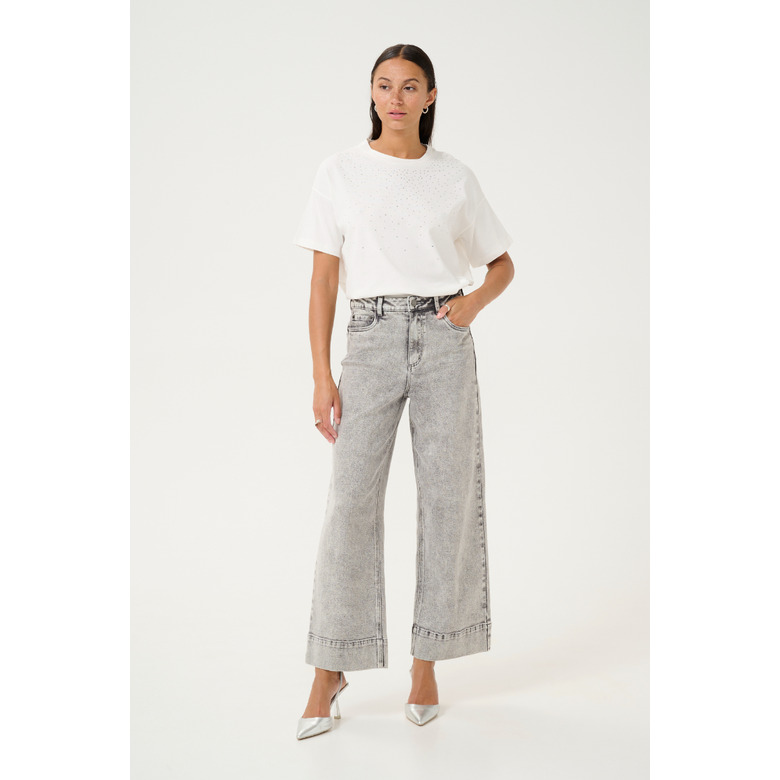 Kaffe jeans grijs 2