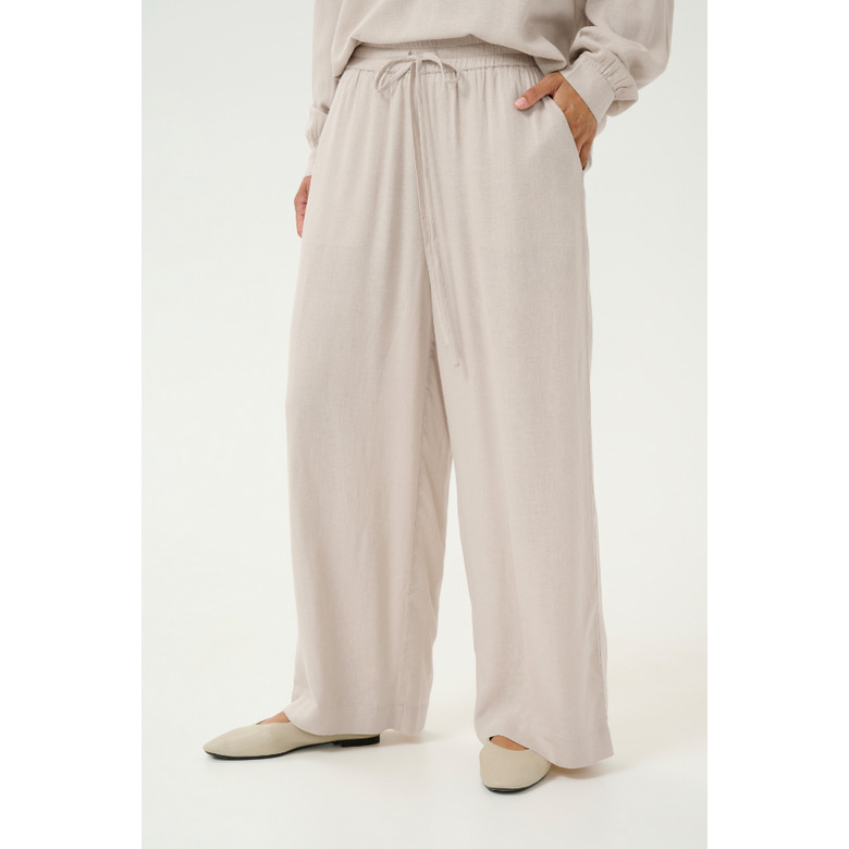 Kaffe broek beige 2
