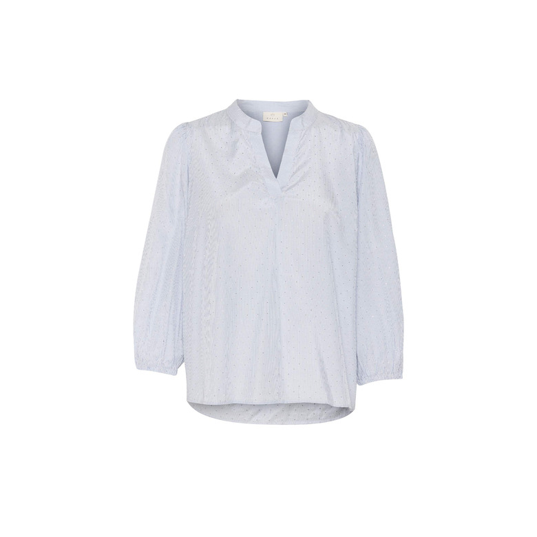 Kaffe blouse blauw 1