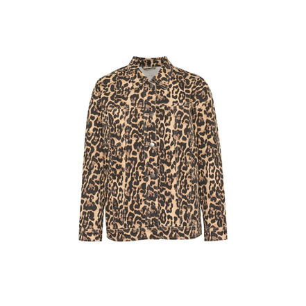 Kaffe vest bruin