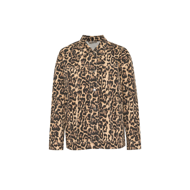 Kaffe vest bruin 1