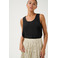Kaffe top black 2