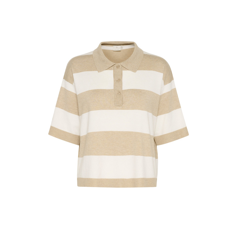Kaffe polo ecru 1