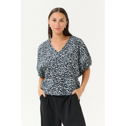 Kaffe blouse blauw