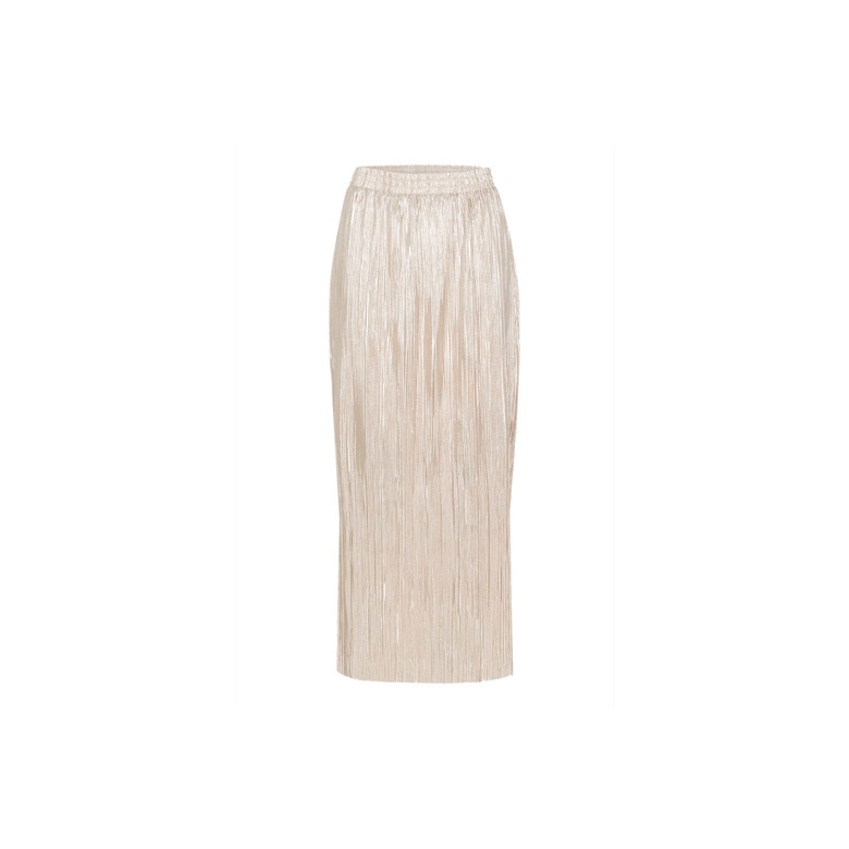 Kaffe rok beige