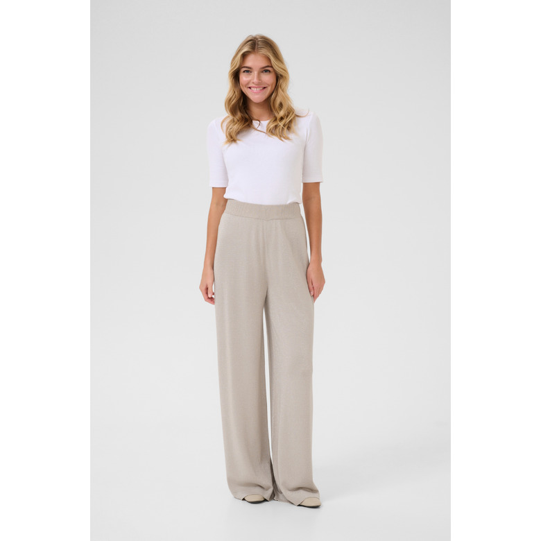 Kaffe broek beige 2