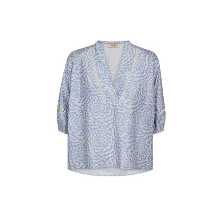 Mosmosh blouse blauw