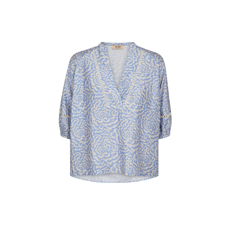 Mosmosh blouse blauw