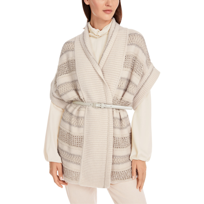 Marccain vest ecru 4