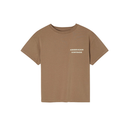 American Vintage t-shirt bruin