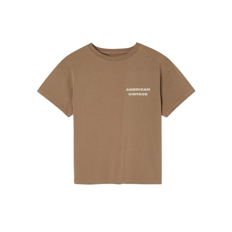 American Vintage t-shirt bruin