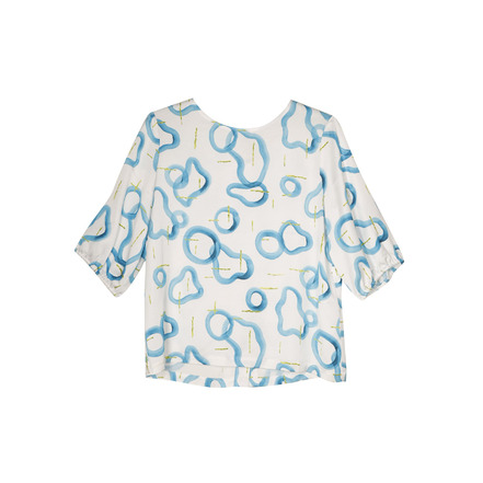 Furore blouse blauw