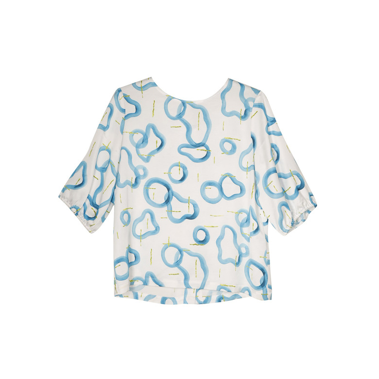 Furore blouse blauw