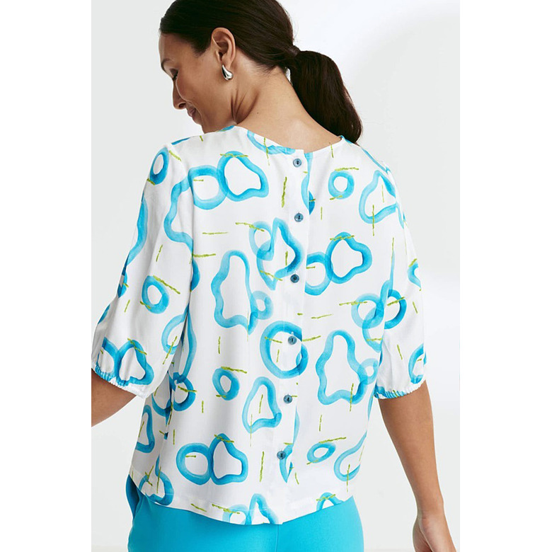 Furore blouse blue 3