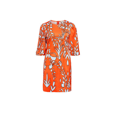 Object jurk oranje