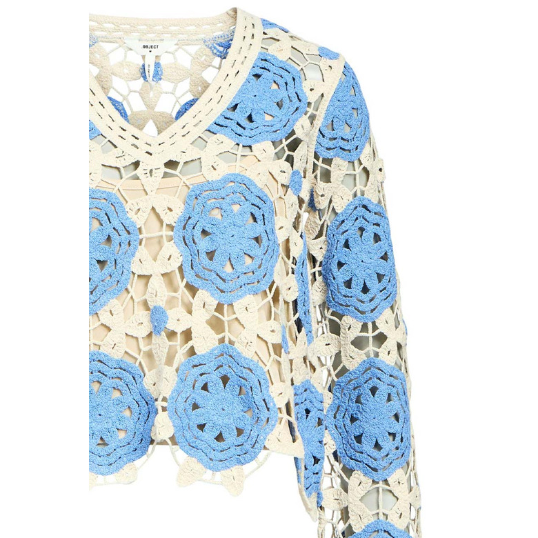 Object pullover blau 2