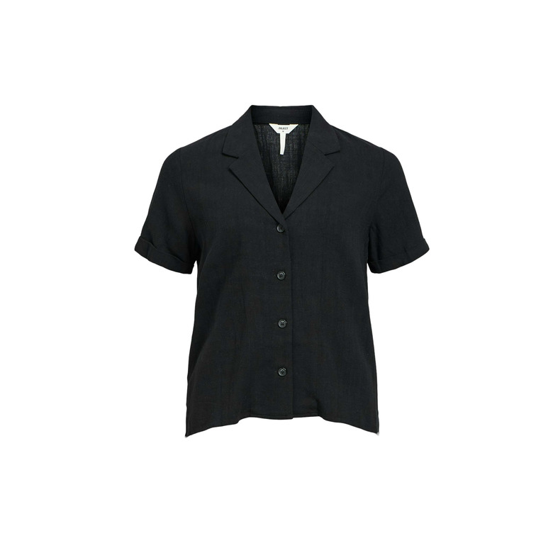 Object blouse zwart