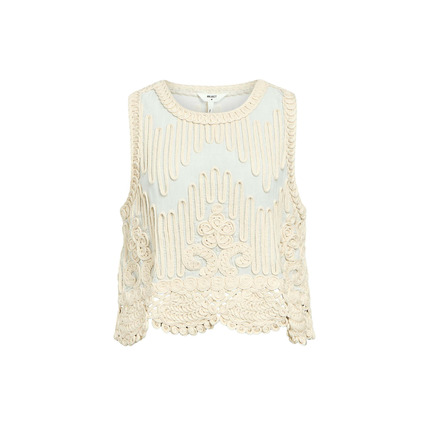 Object top ecru