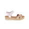 Oh My Sandals sandals white 1