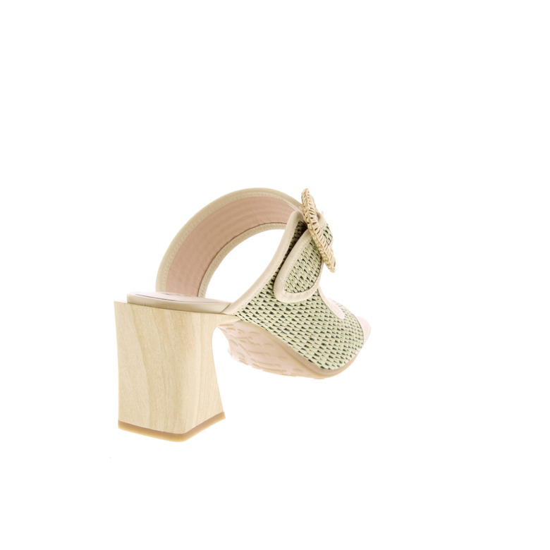 Hispanitas thong slippers green 4