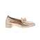 Hispanitas mokassins & halbschuhe gold 1