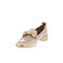 Hispanitas mokassins & halbschuhe gold 3