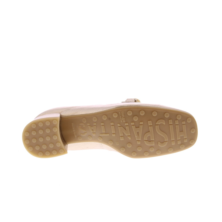 Hispanitas mokassins & halbschuhe gold 5