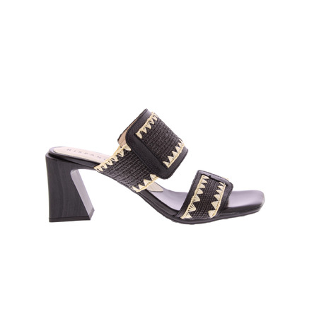 Hispanitas thong slippers black