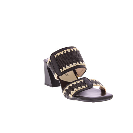 Hispanitas thong slippers black