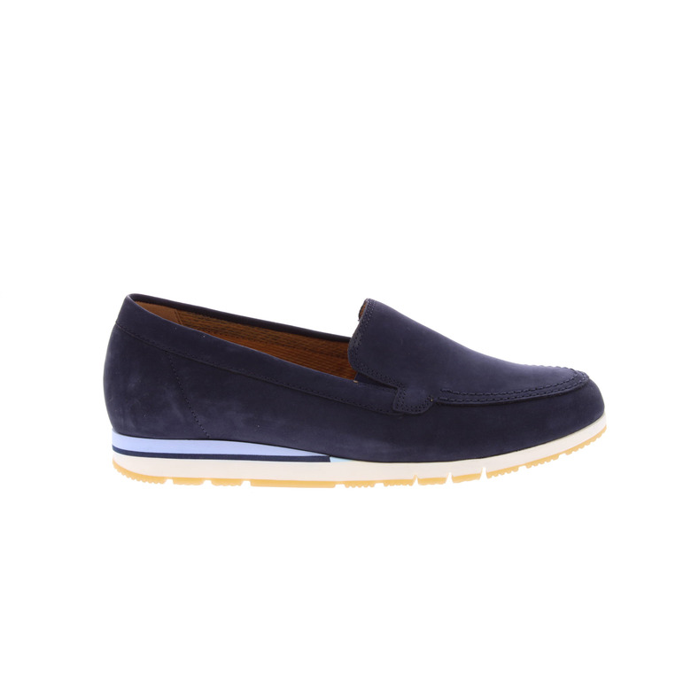 Gabor mokassins & halbschuhe blau