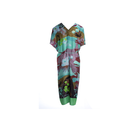 Dame Blanche jurk multi color