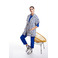 Dame Blanche blazer blauw 2