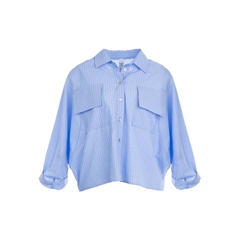 Dame Blanche blouse blauw