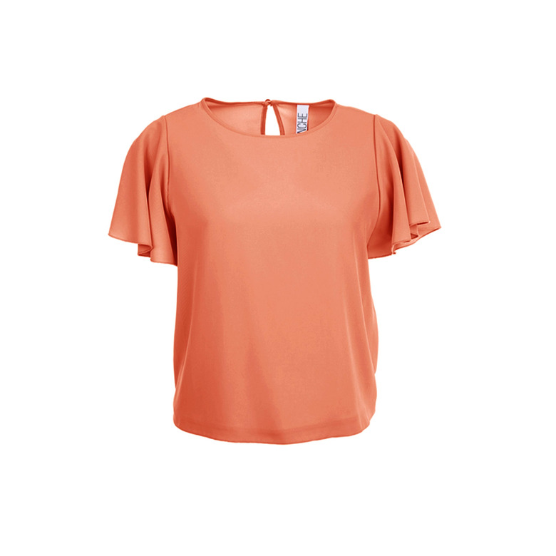 Dame Blanche blouse oranje