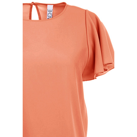 Dame Blanche blouse oranje