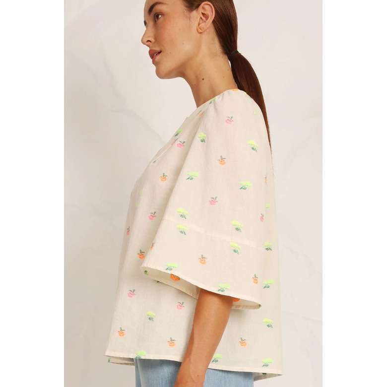 Hampton Bays blouse beige 2