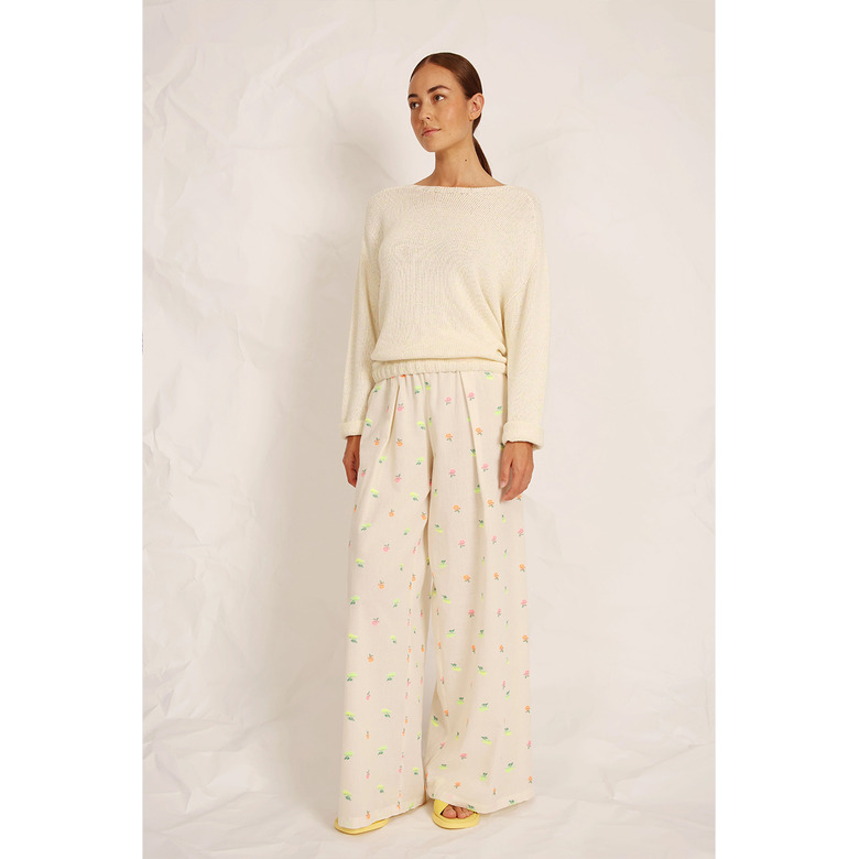 Hampton Bays broek ecru 2