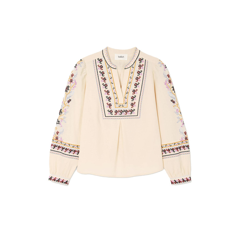 Ba&sh blouse ecru