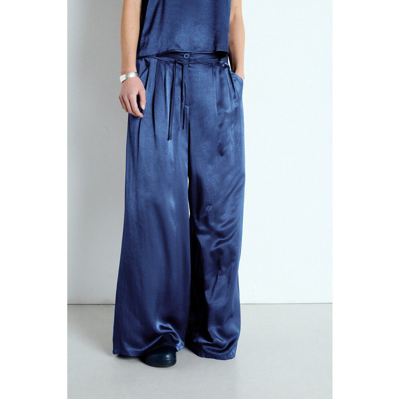 American Vintage trousers blue 2