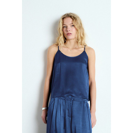 American Vintage topje blauw